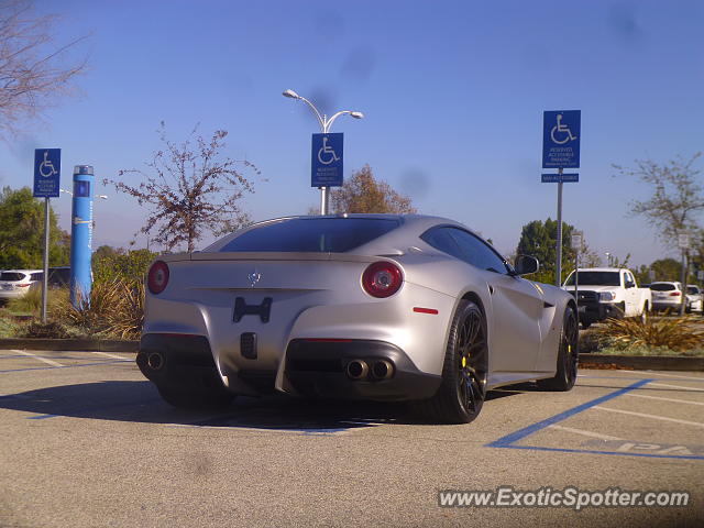 Ferrari F12 spotted in Woodland Hills, California