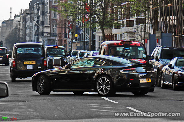 Aston Martin Vantage spotted in London, United Kingdom