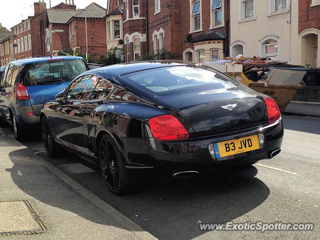 Bentley Continental spotted in Reading, United Kingdom