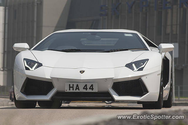 Lamborghini Aventador spotted in Hong Kong, China