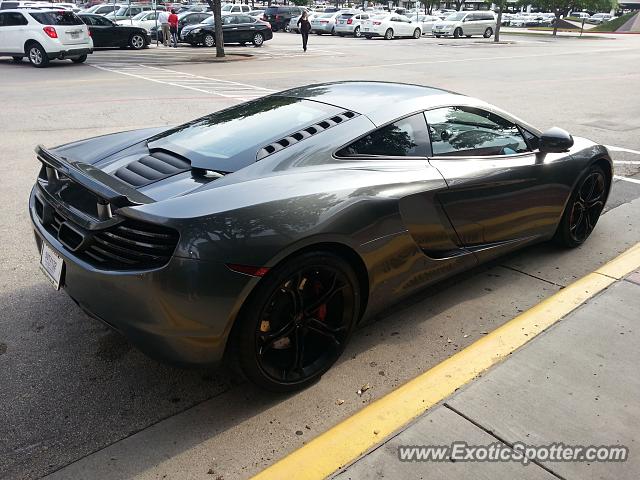 Mclaren MP4-12C spotted in Dallas, Texas