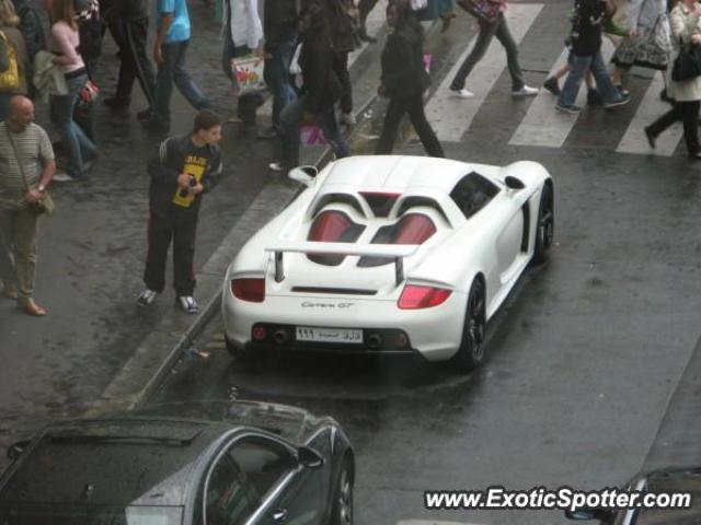 Porsche Carrera GT spotted in Geneva, Switzerland