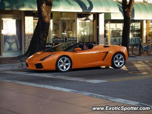 Lamborghini Gallardo spotted in Naples, Florida