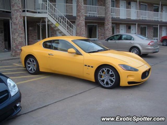 Maserati GranTurismo spotted in West Columbia, Texas