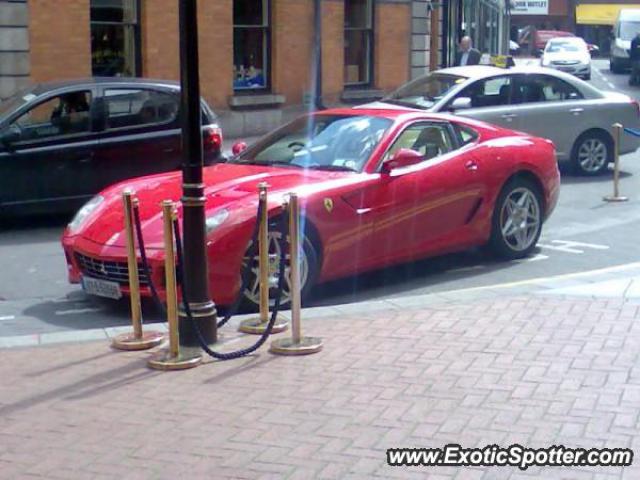 Ferrari 599GTB spotted in Dublin, Ireland