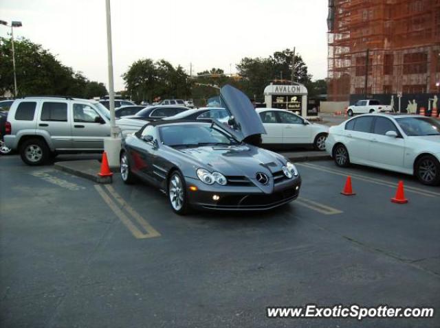 Mercedes SLR spotted in Houston, Texas