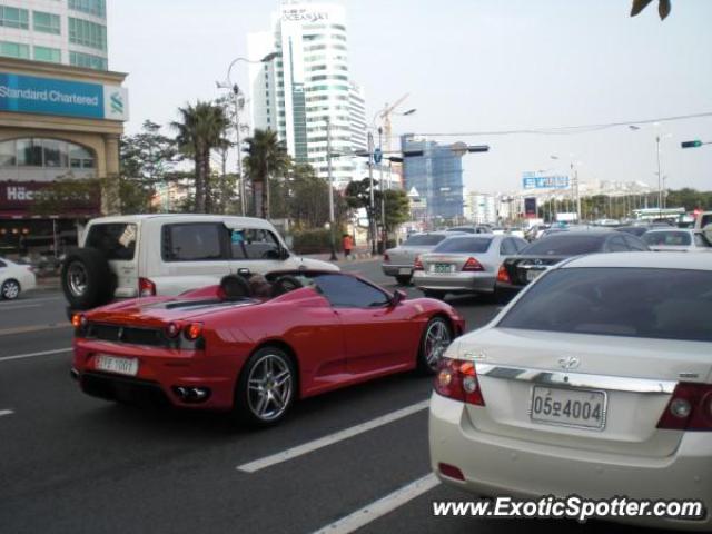 Ferrari F430 spotted in Busan, South Korea