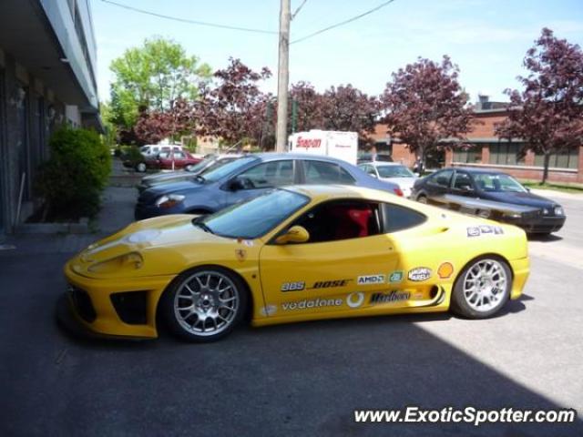 Ferrari 360 Modena spotted in Montreal, Canada