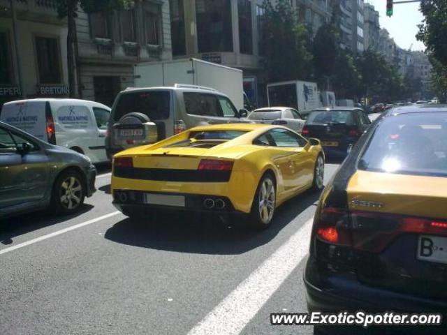 Lamborghini Gallardo spotted in Barcelona, Spain