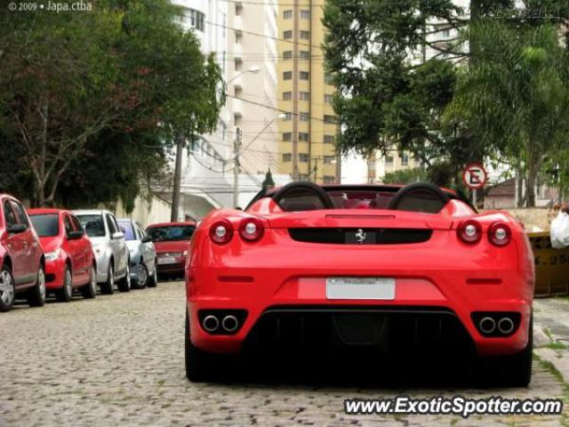 Ferrari F430 spotted in Curitiba, Brazil