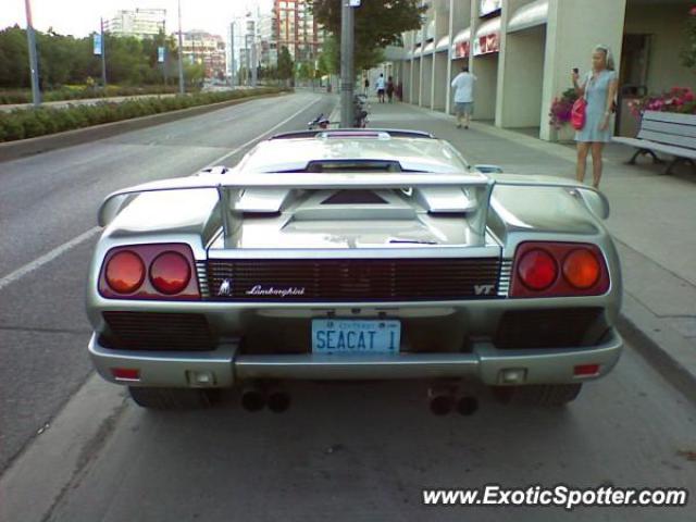 Lamborghini Diablo spotted in Toronto, Canada