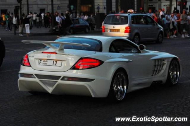 Mercedes SLR spotted in Paris, France