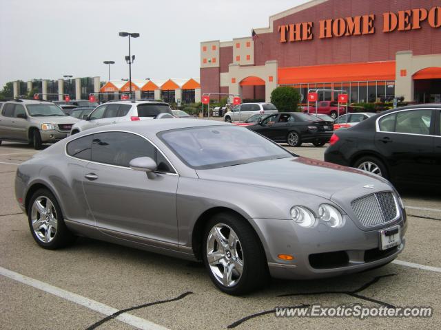 Bentley Continental spotted in Lake Zurich, Illinois