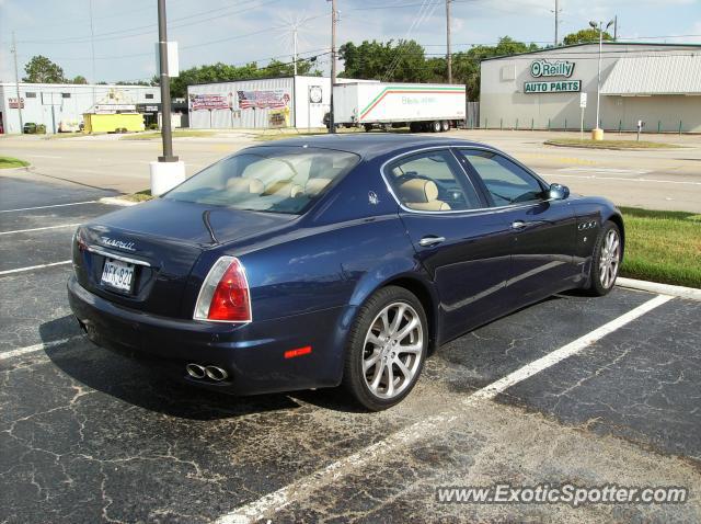 Maserati Quattroporte spotted in Katy, Texas