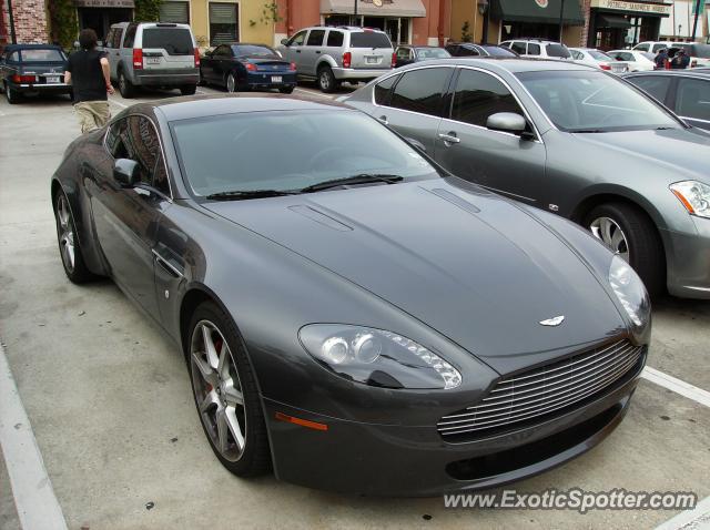 Aston Martin Vantage spotted in Houston, Texas