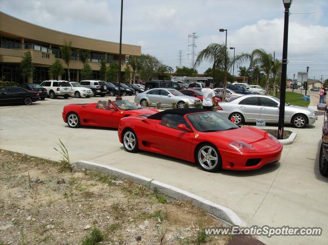 Ferrari 360 Modena spotted in Seabrook, Texas