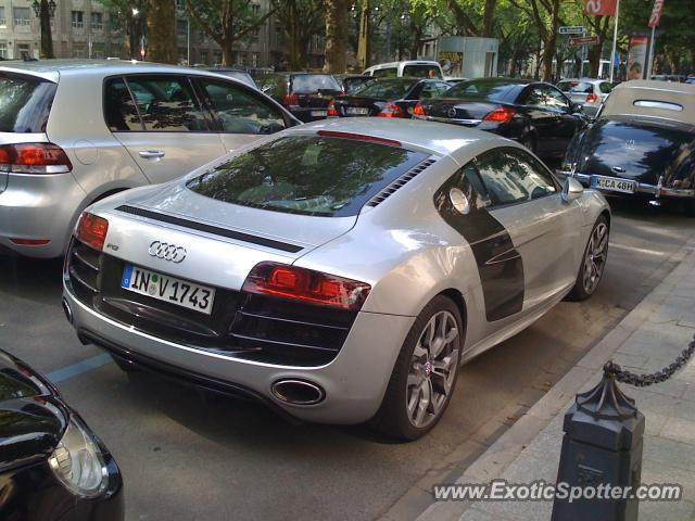 Audi R8 spotted in Dusseldorf, Germany