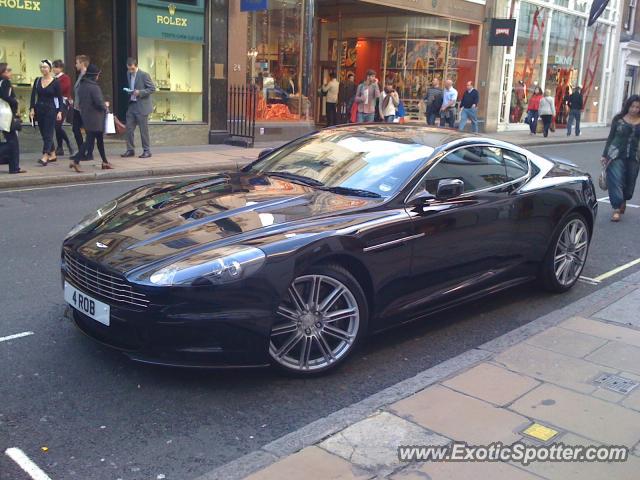 Aston Martin DBS spotted in London, United Kingdom