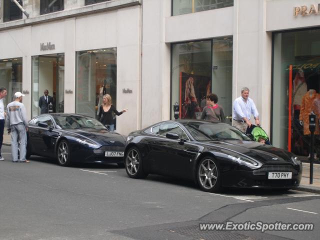 Aston Martin Vantage spotted in London, United Kingdom