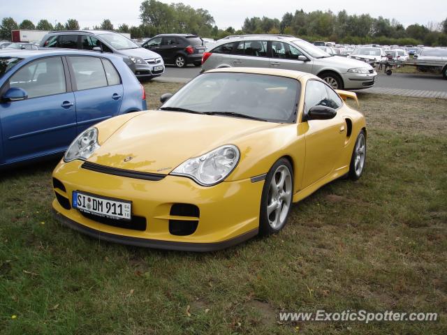 Porsche 911 GT2 spotted in Oschersleben, Germany