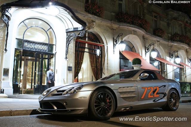 Mercedes SLR spotted in Paris, France