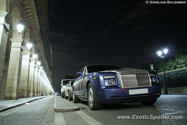 Rolls Royce Phantom spotted in Paris, France