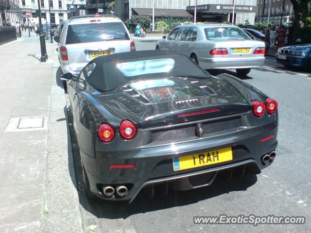 Ferrari F430 spotted in London, United Kingdom