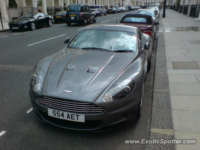 Aston Martin DBS spotted in London, United Kingdom