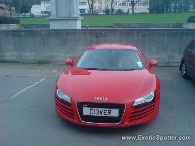 Audi R8 spotted in London, United Kingdom