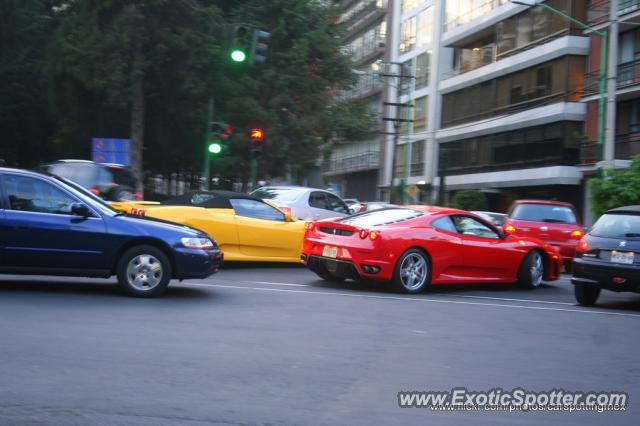 Ferrari F430 spotted in Mexico City, Mexico