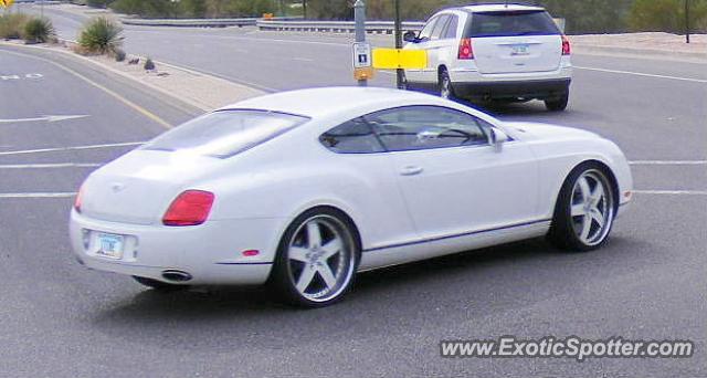 Bentley Continental spotted in Tucson, Arizona