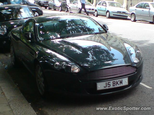 Aston Martin DB9 spotted in London, United Kingdom