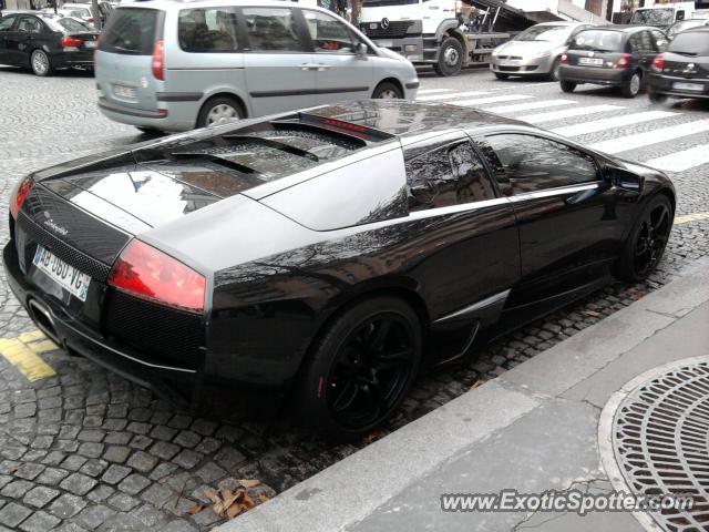 Lamborghini Murcielago spotted in Paris, France