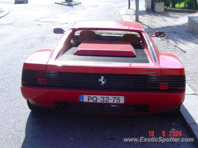 Ferrari Testarossa spotted in Santo Tirso, Portugal, Portugal