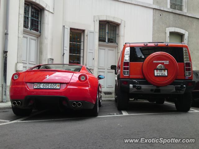 Ferrari 599GTB spotted in Geneva, Switzerland