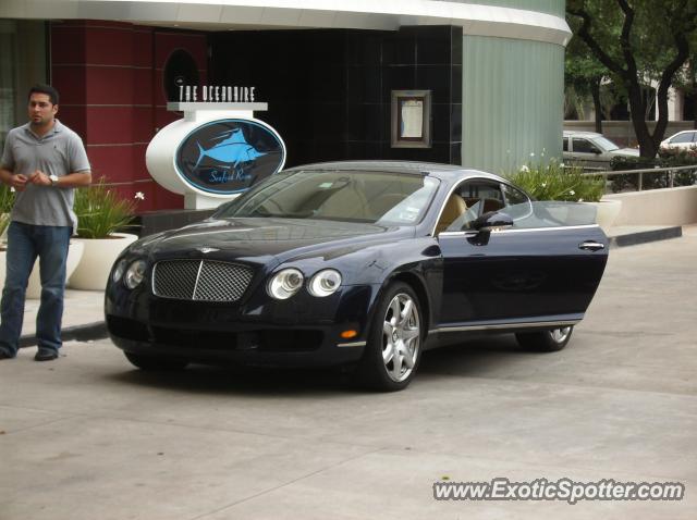 Bentley Continental spotted in Houston, Texas