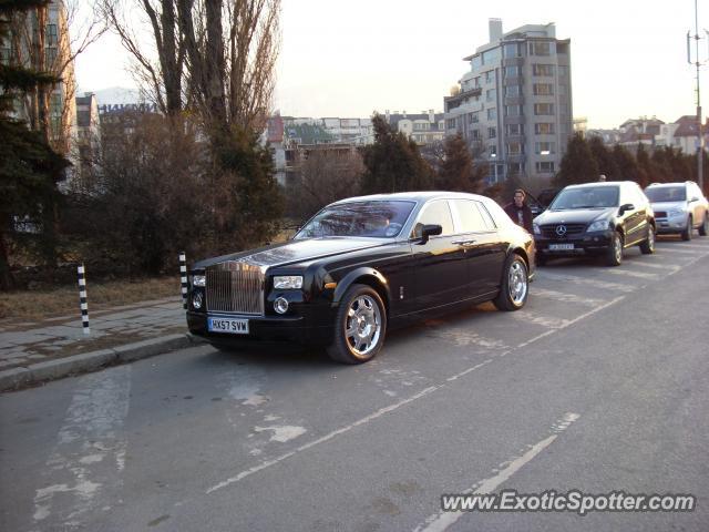 Rolls Royce Phantom spotted in Sofia, Bulgaria