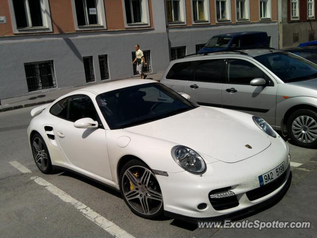 Porsche 911 Turbo spotted in Kosice, Slovakia