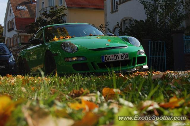 Porsche 911 GT3 spotted in Darmstadt, Germany