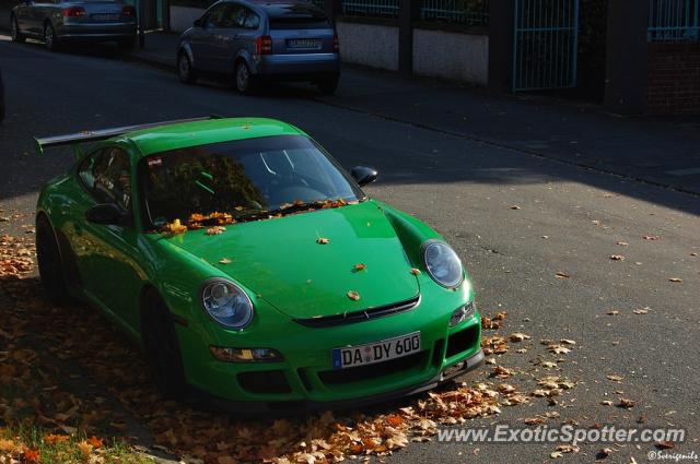 Porsche 911 GT3 spotted in Darmstadt, Germany