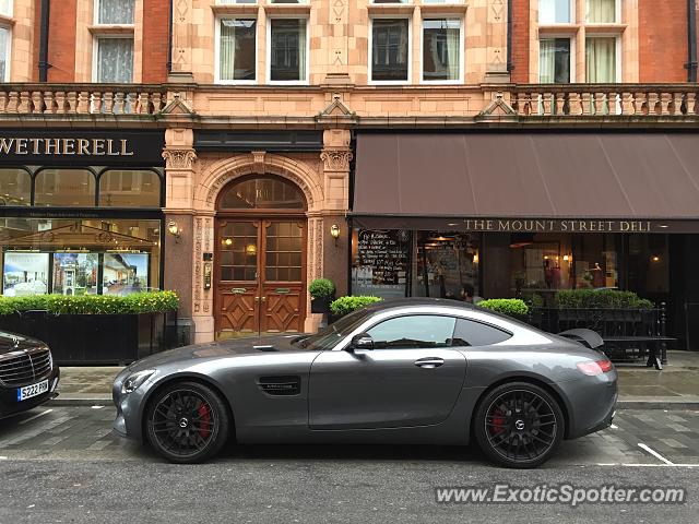 Mercedes SLS AMG spotted in London, United Kingdom