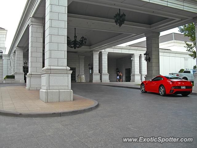 Ferrari California spotted in Salt Lake City, Utah