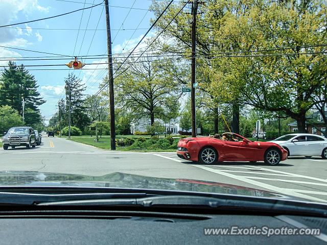 Ferrari California spotted in Cincinnati, Ohio