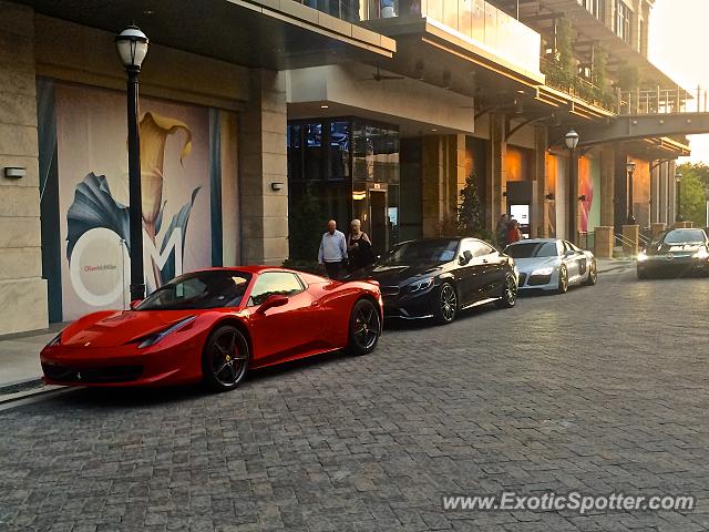 Ferrari 458 Italia spotted in Atlanta, Georgia