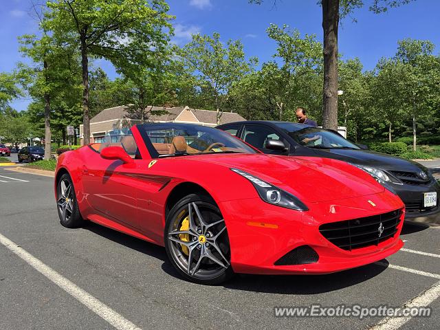 Ferrari California spotted in Reston, Virginia