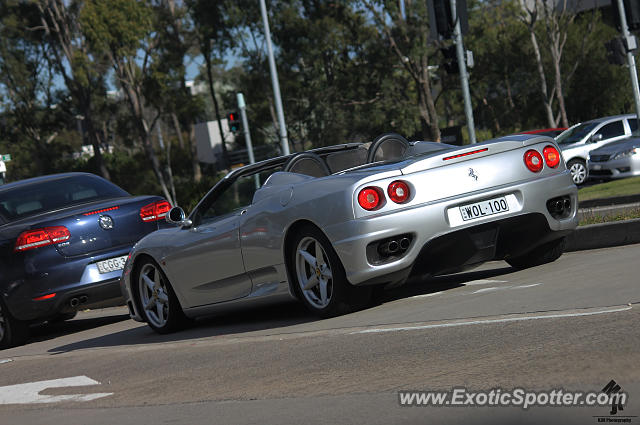 Ferrari 360 Modena spotted in Sydney, Australia