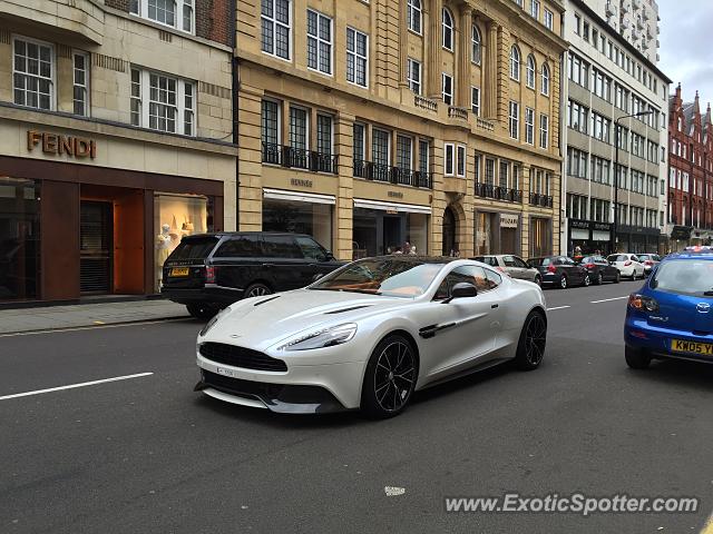 Aston Martin Vanquish spotted in London, United Kingdom