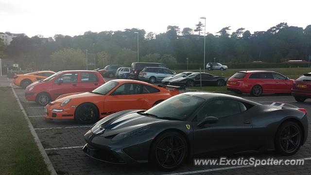 Ferrari 458 Italia spotted in Ramsey, United Kingdom