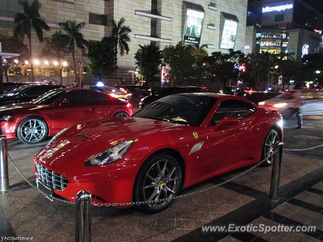 Ferrari California spotted in Jakarta, Indonesia