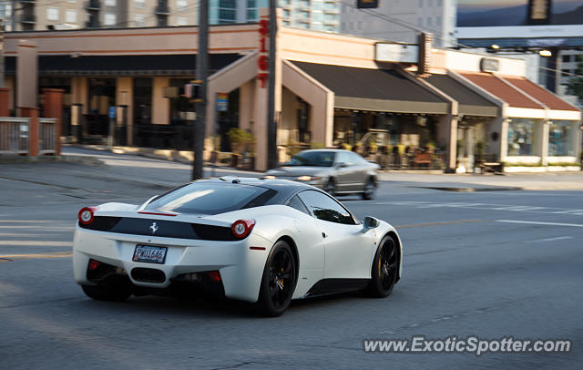 Ferrari 458 Italia spotted in Atlanta, Georgia